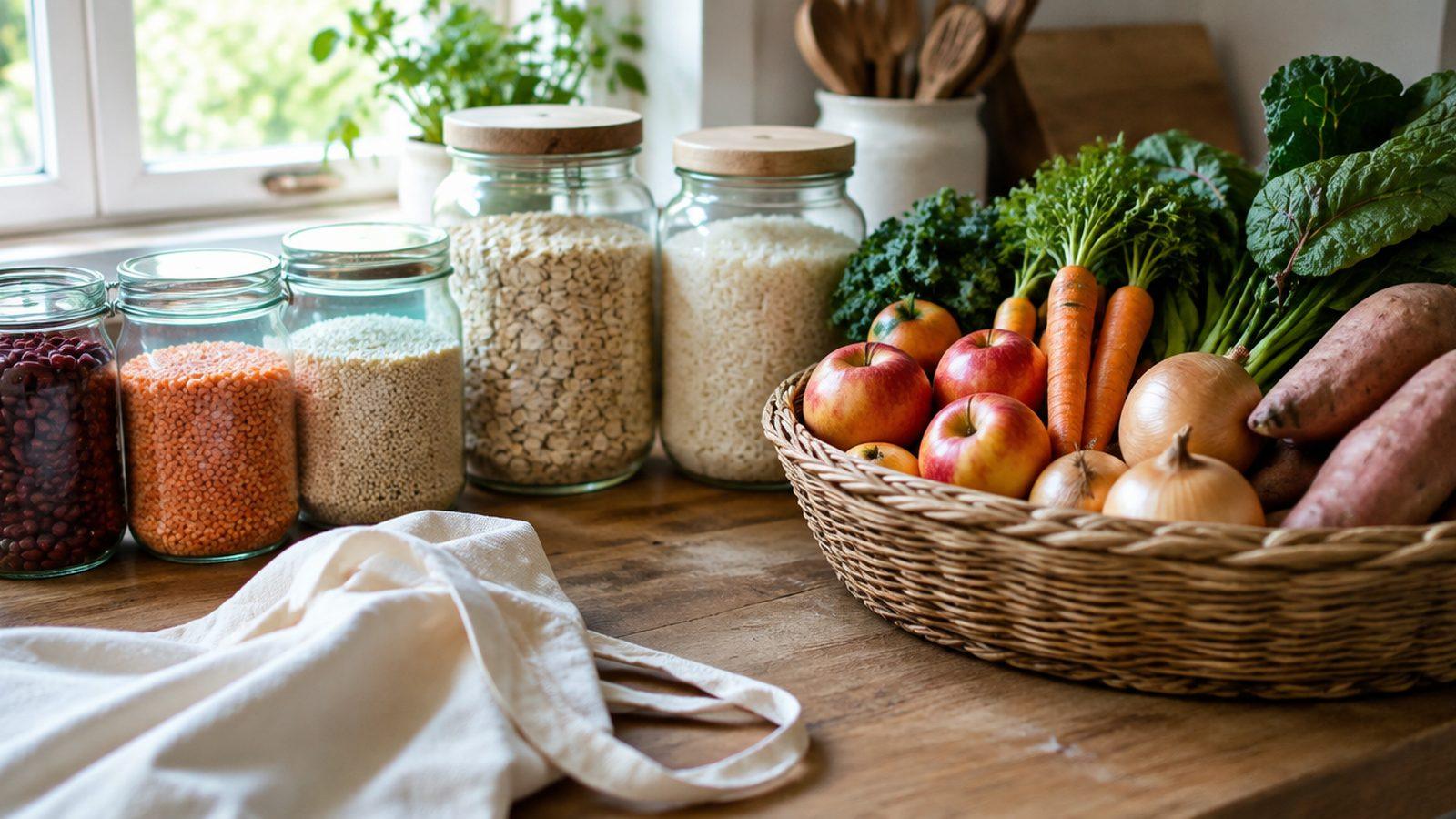 Plant-Based Grocery Guide: Budget Staples, Seasonal Produce and Storage