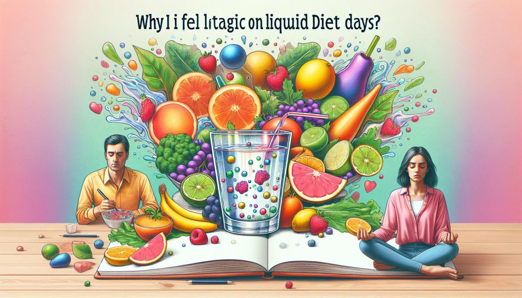 Why I’m Liquid Diet Days Do I Have No Energy